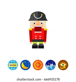 Nutcracker Toy Icon