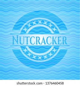 Nutcracker water concept style badge.
