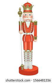 
nutcracker wooden object to decorate christmas tree