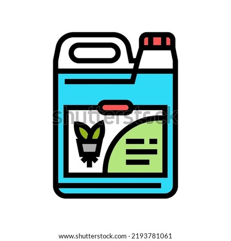 nutrient hydroponics water irrigation color icon vector. nutrient hydroponics water irrigation sign. isolated symbol illustration