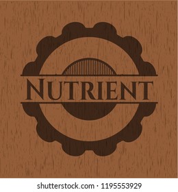 Nutrient wood signboards