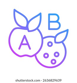 Nutrients Icon Element For Design