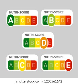 Nutri-Score official labels