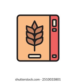 Ilustração do Vetor de Ícone de Cereal Nutricional