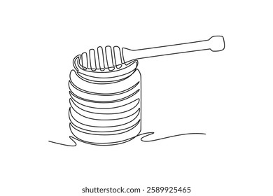 Nutrition concept. Single line draw design vector graphic illustration.