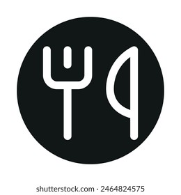 Nutrition facts black line icon. Daily ingredients and micronutrients. Pictogram for web page, mobile app, promo.