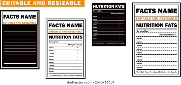 nutrition facts, nutrition facts,supplement facts label,vitamin facts ,nutrition fact template canada supplements