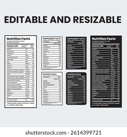 nutrition facts, nutrition facts Label, supplement facts, nutrition label,nutrition calculator,twisted tea nutrition facts