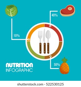 nutrition food infographic icons