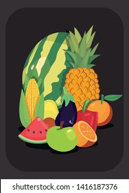 nutrition fresh fruit and vegetables
