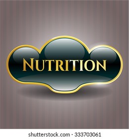 Nutrition gold emblem