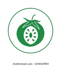 Nutrition healthy fruit tomato icon | Circle version icon |