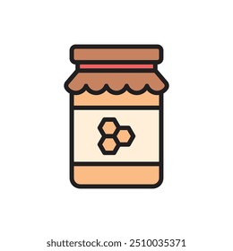 Nutrition Honey Icon Vector Illustration