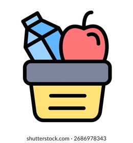 Nutrition Icon Element For Design