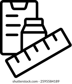 Nutrition Icon Element For Design And Vector