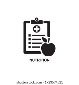 NUTRITION ICON , NUTRIENT ICON VECTOR