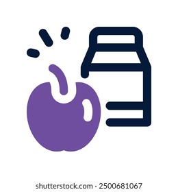 nutrition icon. vector dual tone icon for your website, mobile, presentation, and logo design.