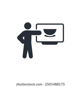 nutrition icon. vector.Editable stroke.linear style sign for use web design,logo.Symbol illustration.