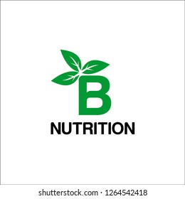nutrition logo vector