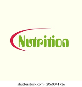 Nutrition Logo Vector Logo. Nutrition Logo.