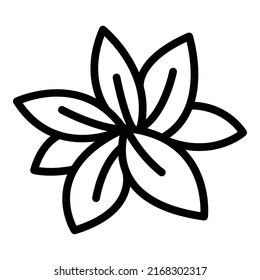 Nutrition oregano icon outline vector. Food plant. Leaf herb