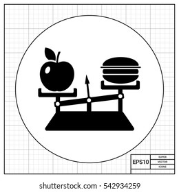 Nutrition simple icon