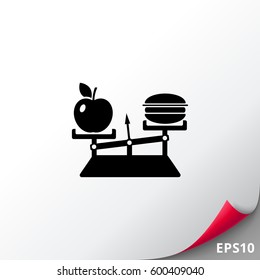 Nutrition simple icon