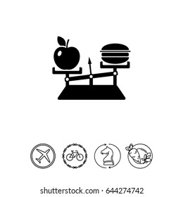 Nutrition simple icon