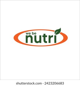 Nutrition and slogan nutrition logo