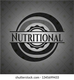 Nutritional dark badge