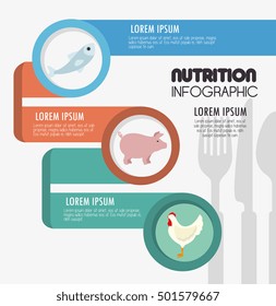 nutritions infographic presentation icons