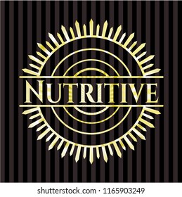 Nutritive golden emblem