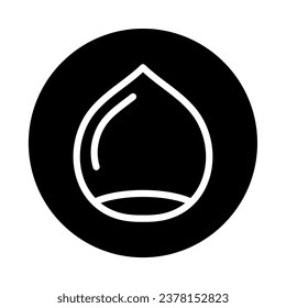 Nuts free Icon Outline Nut food allergies