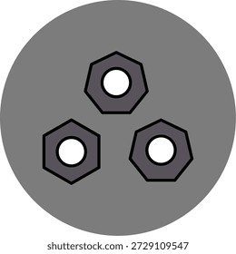 Icono de nueces para su proyecto