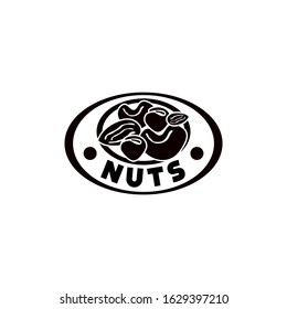 Nuts Logo Design Vector Template
