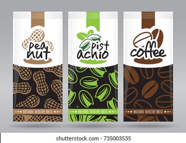 Nuts packaging set 1