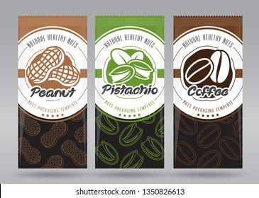 Nuts packaging set