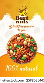 NUTS POUCH LABEL DESIGN, NUTS LABEL DESIGN, NUTS POUCH DESIGN, NUTS POUCH  DESIGN, 

