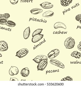 Nueces vintage sin fisuras