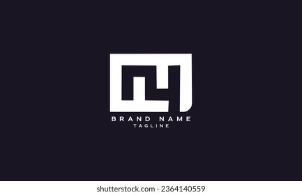 NUY, NYU, UNY, UYN, YUN, YNU,
NY, YN, Abstract initial monogram letter alphabet logo design