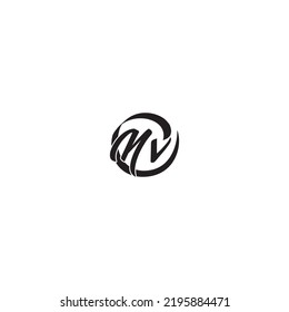 NV brush concept in high quality professional design that will print well across any print media