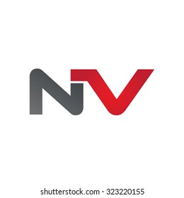 NV company linked letter logo