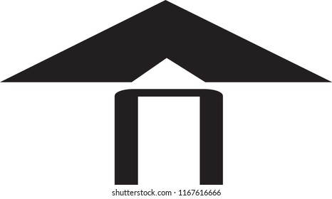 NV letter vector logo