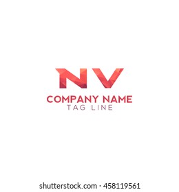 nv polygonal logo