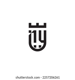 Retro-Logo des NV-Schildes in hochwertigem professionellem Design, das gut auf allen Printmedien drucken kann