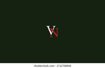 NV or VN letter logo. Unique attractive creative modern initial NV VN N V initial based letter icon logo