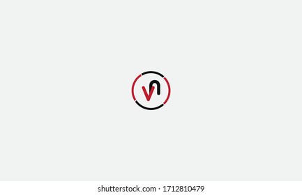 NV or VN letter logo. Unique attractive creative modern initial NV VN N V initial based letter icon logo