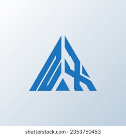 NX letter logo creative design. NX unique design.
