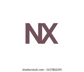 Nx Logo Design Vector Template Stock Vector (Royalty Free) 2157802295 ...