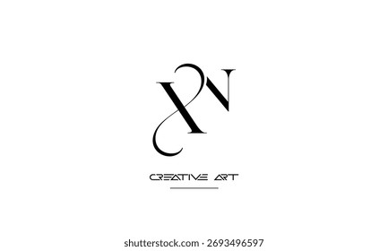 NX, XN, N, X abstract letters logo monogram